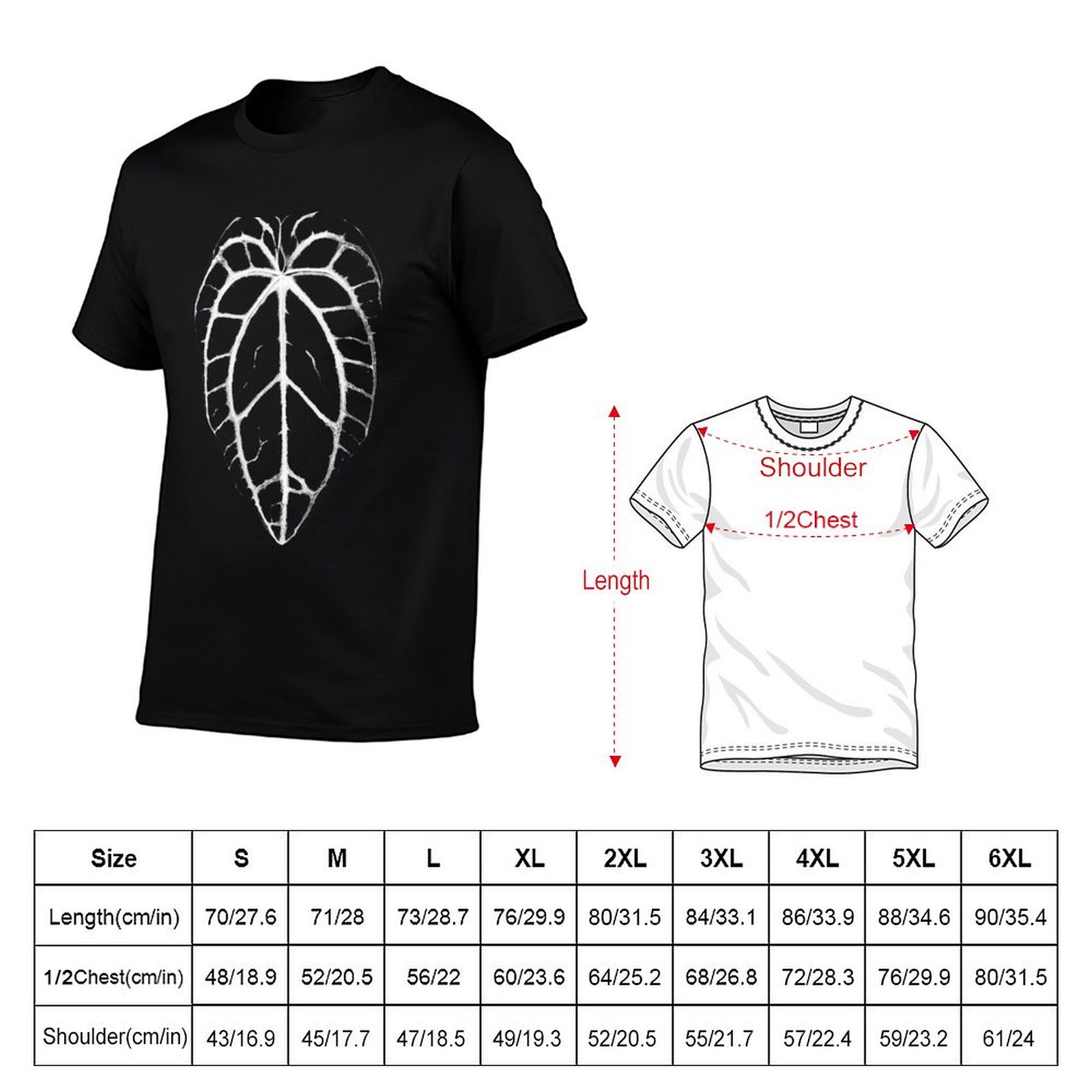 T-shirt ANTHURIUM CRYSTALLINUM - Anthurium Crystallinum recensione e prezzo